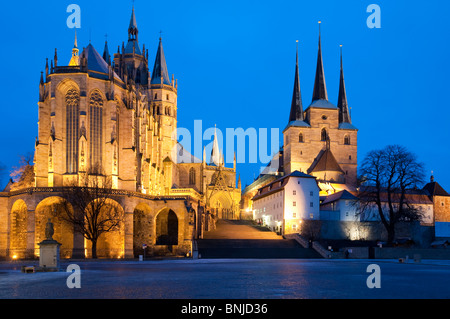 Crépuscule soir soir soir lumière architecture humeur ancienne destination l'enregistrement sur le terrain la construction de la république fédérale d'ALLEMAGNE Banque D'Images