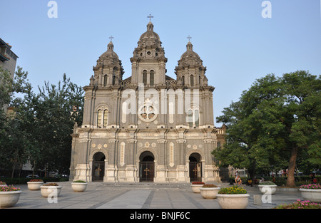 St Joseph's Church (Église Wangfujing (chinois : 王府井天主堂), Beijing, Chine Banque D'Images