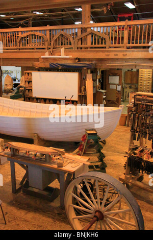 Harvey W. Smith Centre Motomarines, Caroline du Maritime Museum, Beaufort, North Carolina, USA Banque D'Images