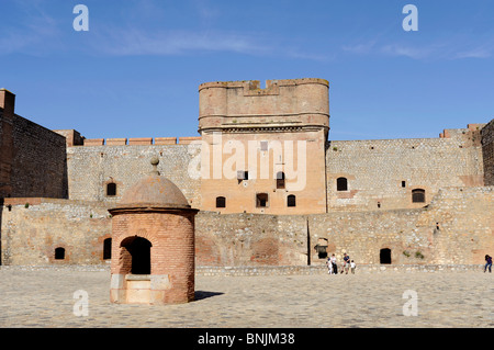 Forteresse de Salses près de Perpignan,Pyrenees-Oriental,France, Europe Banque D'Images