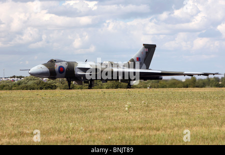 Bombardier Avro Vulcan B2 XH558 au Royal International Air Tattoo RAF Fairford Gloucestershire 2010 RIAT Banque D'Images