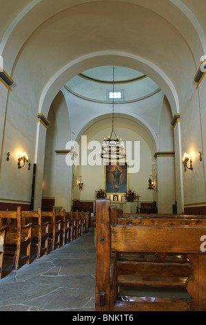 Texas, San Antonio. Mission Nuestra Senora de la Purísima Concepcion de Acuna (Mission Concepcion). Banque D'Images