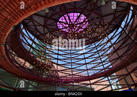 L'entrée avant de la Plaza Centre des sciences de la Californie à Los Angeles. Banque D'Images