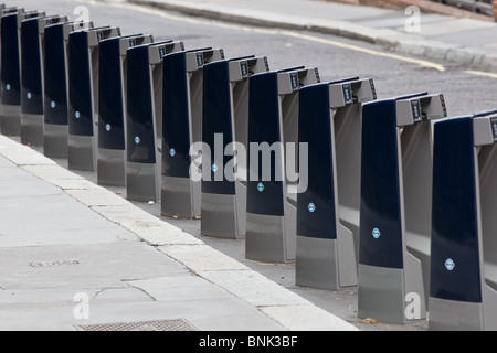 Transport for London (TfL) Cycle Hire Scheme Banque D'Images