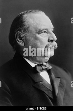 Vers 1903 photo portrait de Grover Cleveland (1837 - 1908) - le 22e et 24e président des États-Unis (1885 - 1889 et 1893 - 1897). Banque D'Images