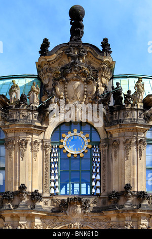 Le Palais Zwinger à Dresde, Allemagne Banque D'Images