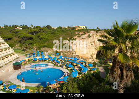 Algarve Portugal piscine de l'hôtel Hôtel piscine piscine piscine piscine Piscines arrangement piscines hôtel hôtels hôtel Banque D'Images