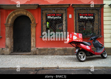 Vieux Marché de Wroclaw facadee colorés de l'immeuble historique Banque D'Images