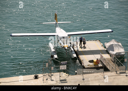 Le port de Malte à La Valette d'hydravion de Havilland DHC-3 Otter unique turbine Banque D'Images