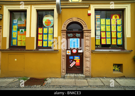 Vieux Marché de Wroclaw facadee colorés de l'immeuble historique Banque D'Images