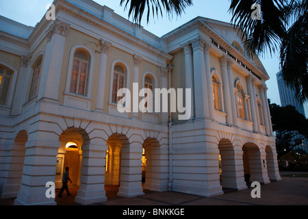 Singapour, la Maison des Arts, l'ancien Parlement, Banque D'Images