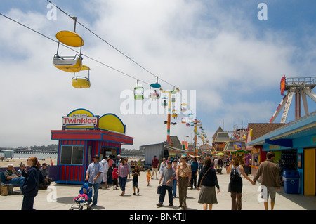 Santa Cruz en Californie Station Amusement Park Banque D'Images