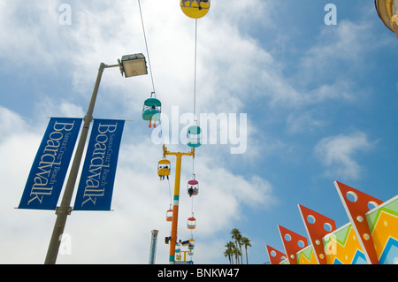 Santa Cruz en Californie Station Amusement Park Banque D'Images