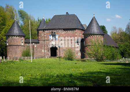 Allemagne Oberhausen Ruhr Rhénanie du Nord-Westphalie Oberhausen-Osterfeld Vondern musée château château fort du moyen âge Banque D'Images