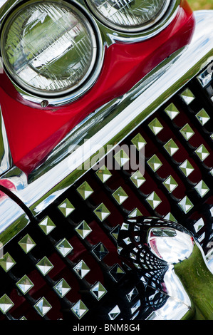 1958 Buick special rouge. 2 portes Buick convertible spécial. Classic american fifties location Banque D'Images