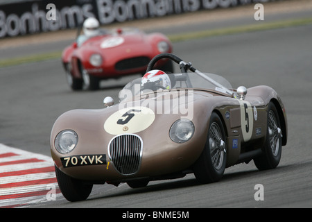 Silverstone Classic, Circuit de Silverstone, le 24 juillet 2010. Banque D'Images