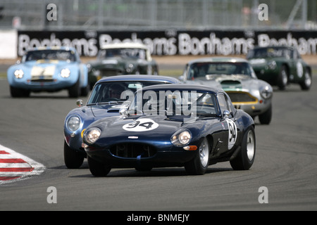 Silverstone Classic, Circuit de Silverstone, le 24 juillet 2010. Banque D'Images