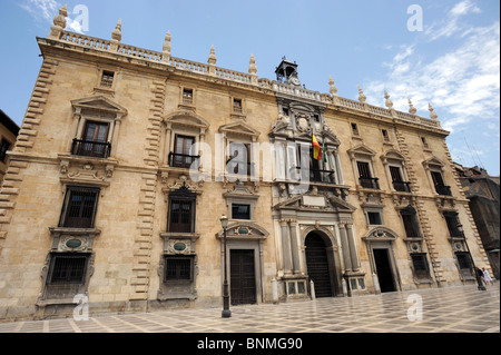 La chancellerie royale Cour supérieure de justice ou du vrai Cancillería Tribunal Superior de Justicia andalousie Granada España Banque D'Images