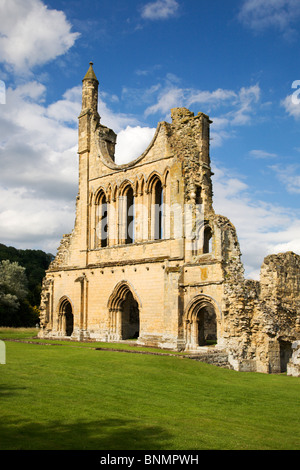 Byland Abbey North Yorkshire Angleterre Banque D'Images