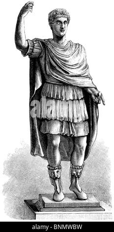 Caligula (31 - 24 août 12 AD AD 41 janvier), empereur romain Banque D'Images