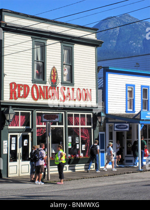 Arrondissement de première classe Alaska Skagway Red Onion Saloon historique les bordels maison close Banque D'Images