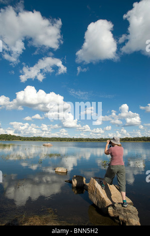 Parc National Ngezi Zimbabwe Banque D'Images