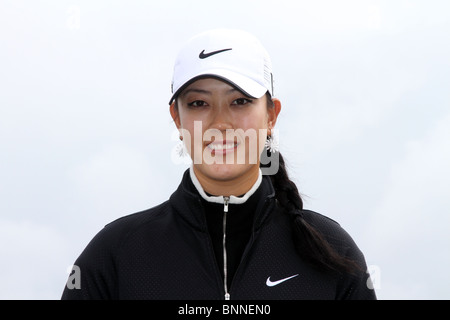 Michelle Sung Wie, golfeuse professionnelle d'Amérique de l'Ouest au 35e Ricoh Women's British Open au Royal Birkdale Golf Club, Southport, Merseyside, Royaume-Uni Banque D'Images