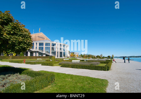 Allgäu Allemagne Bavière Allgaeu lac Forggensee mer théâtre musical théâtre pieds près de Promenade de la culture Banque D'Images