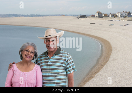 Portrait d'un vieux couple Banque D'Images