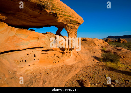 Jupe rock Piano USA Nord Glen Ellis Falls United States Nevada Valley of Fire State Park rock cliff falaise sculpture Banque D'Images