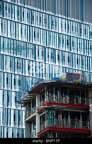 Appartement à Londres bloque en construction à Bankside, Londres Banque D'Images