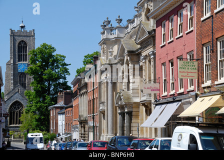 St Giles Street, Norwich, Norfolk, Angleterre Banque D'Images