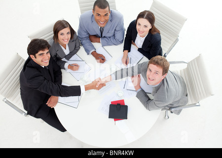 Chaque message d'autres gens d'affaires Banque D'Images