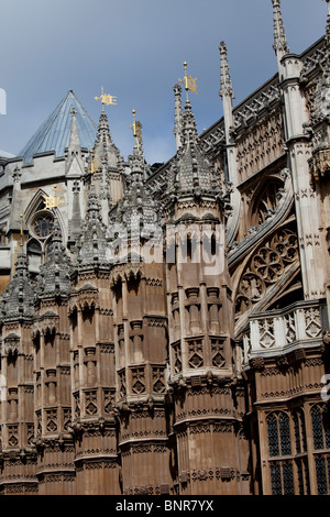 La dame chapelle, une partie de l'abbaye de Westminster, Londres, Angleterre Banque D'Images