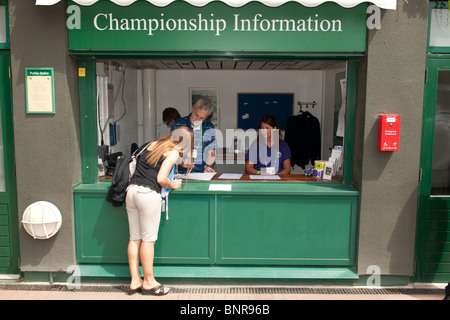 29 juin 2010 : dans le parc. Tournoi international de tennis de Wimbledon qui s'est tenue à l'All England Lawn Tennis Club, Londres, Banque D'Images