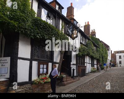 La fameuse Mermaid Inn à Rye East Sussex Banque D'Images