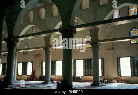 Israël, Jérusalem Vieille Ville. L'intérieur de la mosquée Al Aqsa Banque D'Images