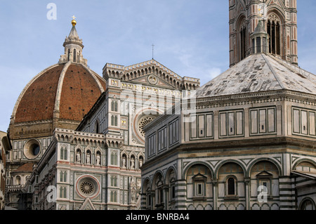 Il Duomo di Firenze Cattedrale di Santa Maria del Fiore, Florence, Toscane,Italie,Italie Banque D'Images