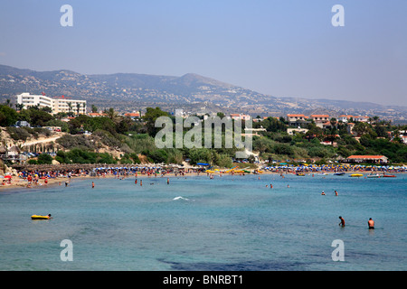 Coral Bay Paphos Pafos Chypre Europe Europe de l'UE Banque D'Images