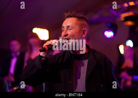 Nigel Kennedy qui se produiront au festival Latitude,Henham Park, Suffolk, Angleterre. Banque D'Images