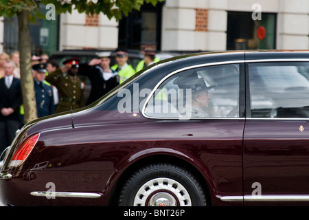 L'occasion d'un service pour la guerre en Irak, en présence de Son Altesse Royale la Reine Elizabeth 2, a lieu à la Cathédrale St Paul Banque D'Images