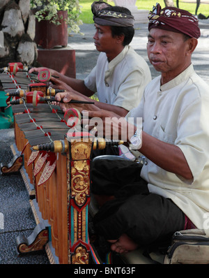 L'INDONÉSIE, Bali, Sanur, gamelan, Banque D'Images