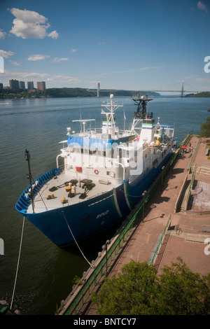 L'Agence de protection de l'OSV Bold visites New York à Riverbank State Park Banque D'Images