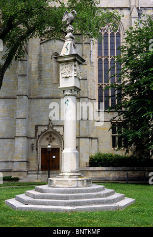 Campus de l'Université de Princeton Mather Sundial McCosh Courtyard Princeton New Jersey États-Unis Banque D'Images