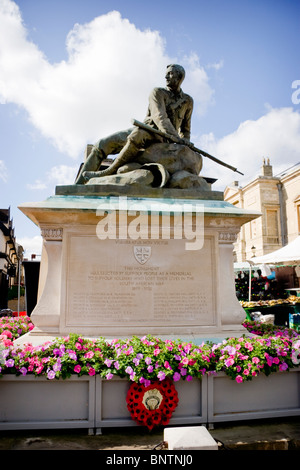 Mémorial de la guerre des Boers, Bury St Edmunds, Suffolk, Angleterre Banque D'Images