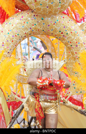 Le 43e (2010) Caribbean Carnival (Toronto) Caribana est le plus gros festival des Caraïbes en Amérique du Nord. Banque D'Images