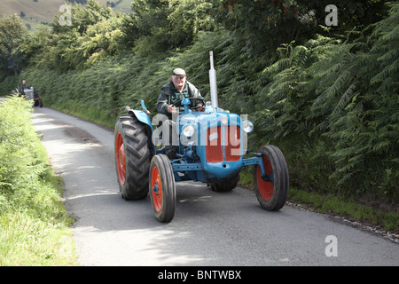 Fordson Dexta tracteur vintage Banque D'Images