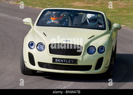 2010 Bentley Continental Supersport Convertible à la Goodwood Festival of Speed, Sussex, England, UK. Banque D'Images