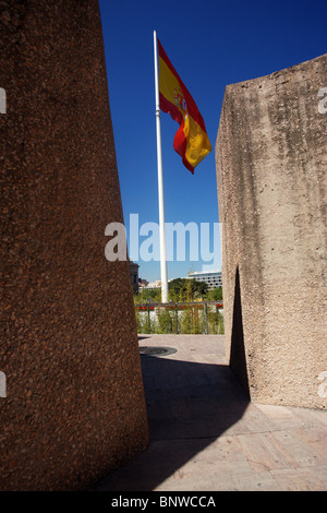 Monument de Christophe Colomb par Joaquín Vaquero Turcios, Plaza de Colón, Madrid, Espagne Banque D'Images