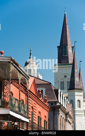 Immeubles de New Orleans Banque D'Images